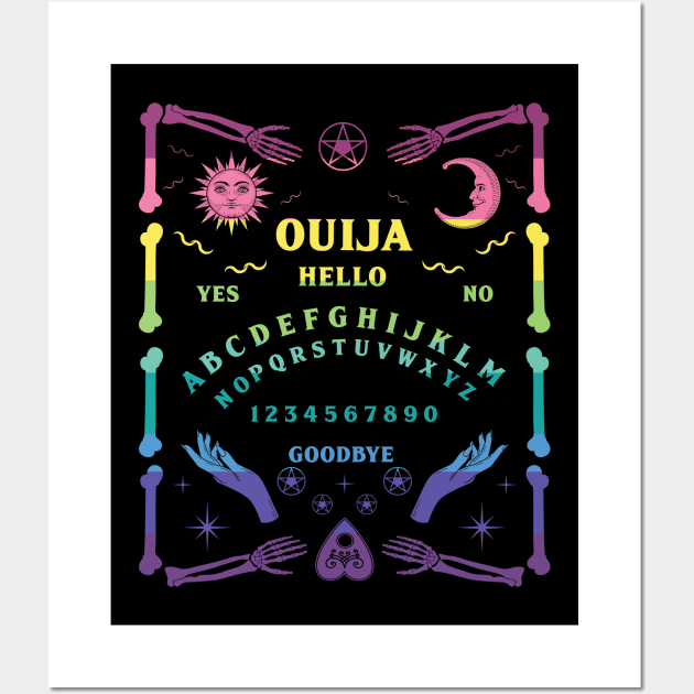 Witchcraft, Ouija,Board,Gothic Wall Art by Merilinwitch